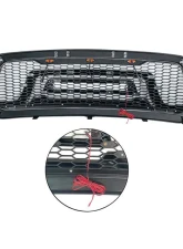 American Modified Armor Grille w/Off-Road Lights Ram 1500 2013-2018                                     - AMDEBA00101 - Image 6
