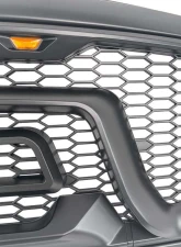 American Modified Rebel Style Front Grille W/Amber LED Lights Ram 1500 2013-2018                                     - AMDEBA00103 - Image 4