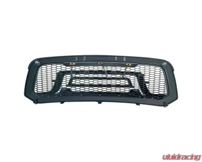 American Modified Rebel Style Front Grille W/Amber LED Lights Ram 1500 2013-2018 - AMDEBA00103
