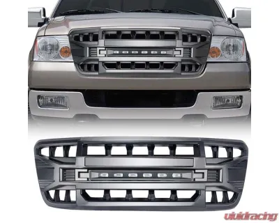 American Modified Armor Grille With LED Off-Road Lights Ford F-150 2004-2008 - AMFMAA00113