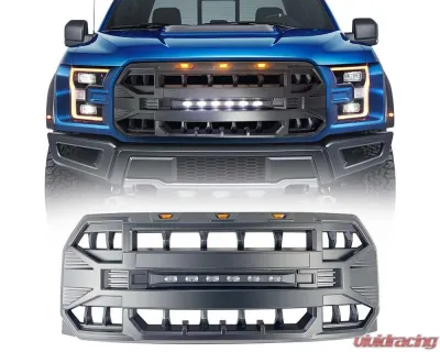 American Modified Armor Grille With LED Off-Road Lights Ford F-150 2015-2017 - AMFMAA00115
