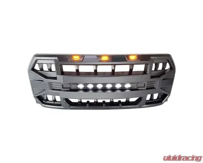 American Modified Armor Grille With LED Off-Road Lights Ford F-150 2015-2017 - AMFMAA00115