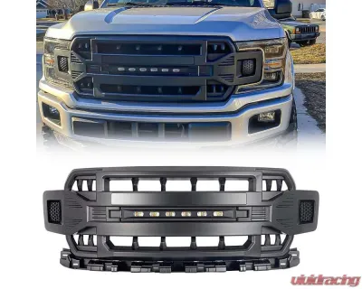 American Modified Armor Grille With LED Off-Road Lights Ford F-150 2018-2020 - AMFMAA00120