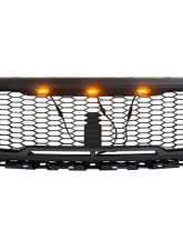 American Modified Mesh Grille With Amber Lights Ford F-150 2021-2022                                     - AMFMAA00122 - Image 2