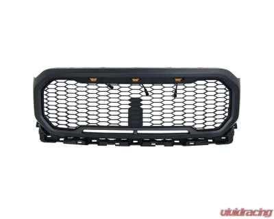 American Modified Mesh Grille With Amber Lights Ford F-150 2021-2022 - AMFMAA00122