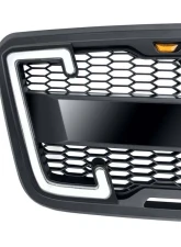 American Modified Raptor Style Grille With Drl And Sequenal Turn Signal Matte Black Ford F-150 2004-2008                                     - AMFMAA00123 - Image 4