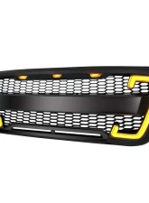 American Modified Raptor Style Grille With Drl And Sequenal Turn Signal Matte Black Ford F-150 2004-2008                                     - AMFMAA00123 - Image 6