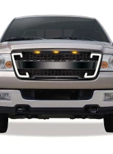 American Modified Raptor Style Grille With Drl And Sequenal Turn Signal Matte Black Ford F-150 2004-2008                                     - AMFMAA00123 - Image 8