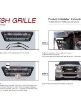 American Modified Raptor Style Grille With Drl And Sequenal Turn Signal Matte Black Ford F-150 2004-2008                                     - AMFMAA00123 - Image 10