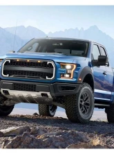 American Modified Raptor Style Mesh Grille W/DRL & Turn Signal Lights Ford F-150 2015-2017                                     - AMFMAA00130 - Image 5