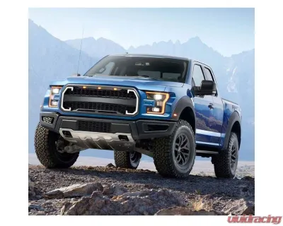 American Modified Raptor Style Mesh Grille W/DRL & Turn Signal Lights Ford F-150 2015-2017 - AMFMAA00130