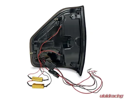 American Modified LED Tail Lights Chrome Housing w/Smoked Lens Ford F-150 2009-2014 - AMFMAC00203