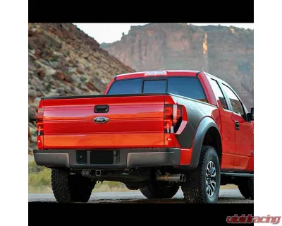 American Modified LED Tail Lights Chrome Housing w/Smoked Lens Ford F-150 2009-2014 - AMFMAC00203