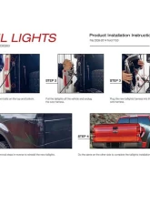 American Modified LED Tail Lights Chrome Housing w/Smoked Lens Ford F-150 2009-2014                                     - AMFMAC00203 - Image 8