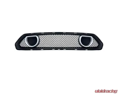 American Modified Mach 1 Front Grille w/DRL and Turn Signal Lights Ford Mustang 2018-2023 - AMFMCA00612
