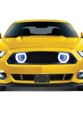 American Modified Mach 1 Front Grille w/DRL and Turn Signal Lights Ford Mustang 2018-2023                                     - AMFMCA00612 - Image 10