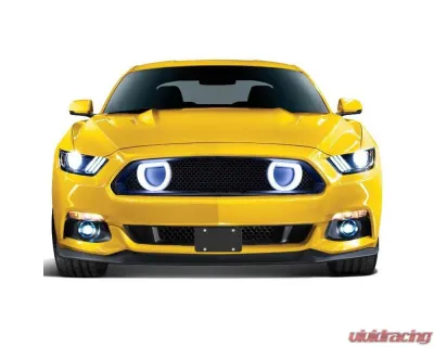 American Modified Mach 1 Front Grille w/DRL and Turn Signal Lights Ford Mustang 2018-2023 - AMFMCA00612