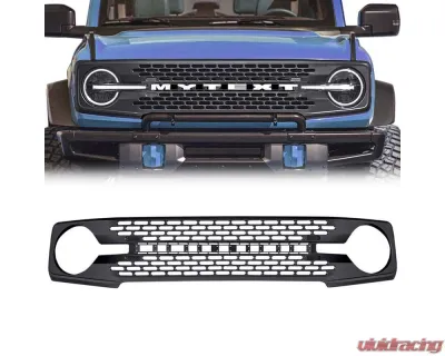 American Modified High Configuration Style Grille Ford Bronco 2021-2024 - AMFMEA00102