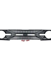 American Modified Tomahawk Grille With Off-Road Lights and Camera Hole Ford Bronco 2021-2024                                     - AMFMEA00105 - Image 3