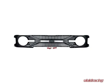 American Modified Tomahawk Grille With Off-Road Lights and Camera Hole Ford Bronco 2021-2024 - AMFMEA00105