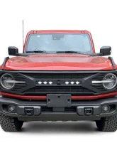 American Modified Tomahawk Grille With Off-Road Lights and Camera Hole Ford Bronco 2021-2024                                     - AMFMEA00105 - Image 9
