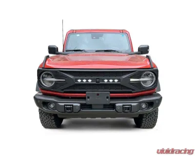 American Modified Tomahawk Grille With Off-Road Lights and Camera Hole Ford Bronco 2021-2024 - AMFMEA00105