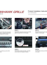 American Modified Tomahawk Grille With Off-Road Lights and Camera Hole Ford Bronco 2021-2024                                     - AMFMEA00105 - Image 10