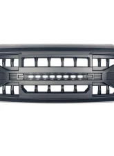 American Modified Armor Grille w/LED Off-Road Lights Matte Black Ford F-250 Super Duty 2011-2016                                     - AMFMFA00105 - Image 3