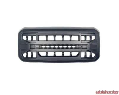 American Modified Armor Grille w/LED Off-Road Lights Matte Black Ford F-250 Super Duty 2011-2016 - AMFMFA00105