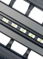 American Modified Armor Grille w/LED Off-Road Lights Matte Black Ford F-250 Super Duty 2011-2016                                     - AMFMFA00105 - Image 4