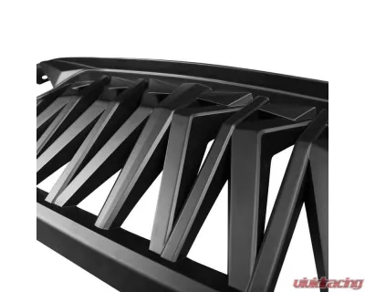 American Modified Shark Grille Matte Black Jeep Wrangler JK | JKU 2007-2018 - AMJPAA00106