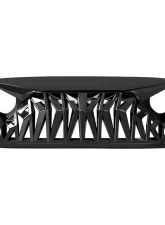 American Modified Shark Grille Gloss Black Jeep Wrangler JK | JKU 2007-2018                                     - AMJPAA00110 - Image 2