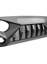 American Modified Gladiator Vader Grille Matte Black Jeep Wrangler JK 2007-2018                                     - AMJPAA00113 - Image 2