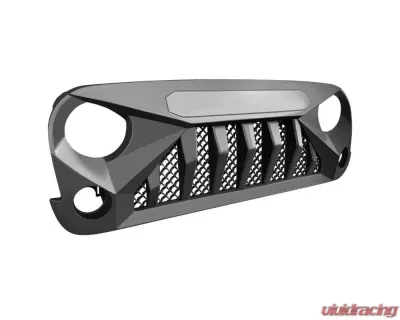American Modified Gladiator Vader Grille Matte Black Jeep Wrangler JK 2007-2018 - AMJPAA00113