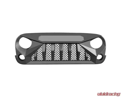 American Modified Gladiator Vader Grille Matte Black Jeep Wrangler JK 2007-2018 - AMJPAA00113