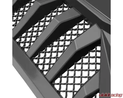 American Modified Gladiator Vader Grille Matte Black Jeep Wrangler JK 2007-2018 - AMJPAA00113