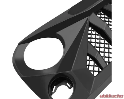 American Modified Gladiator Vader Grille Matte Black Jeep Wrangler JK 2007-2018 - AMJPAA00113