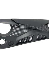 American Modified Hawke Grille Matte Black Jeep Wrangler JK 2007-2018                                     - AMJPAA00114 - Image 3