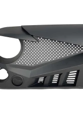 American Modified Hawke Grille Matte Black Jeep Wrangler JK 2007-2018                                     - AMJPAA00114 - Image 5