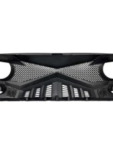 American Modified Hawke Grille Matte Black Jeep Wrangler JK 2007-2018                                     - AMJPAA00114 - Image 6