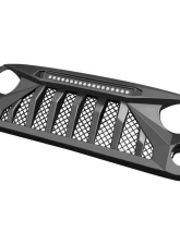 American Modified Gladiator Grille With LED Off-Road Lights Jeep Wrangler JK 2007-2018                                     - AMJPAA00115 - Image 2