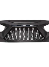 American Modified Goliath Grille With LED Amber LED Running Lights Jeep Wrangler JK 2007-2018                                     - AMJPAA00122 - Image 4