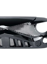 American Modified Hawke Grille Gloss Black Jeep Wrangler JK 2007-2018                                     - AMJPAA00125 - Image 4