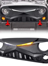American Modified Hawke Grille With LED Eyebrow                                     - AMJPAA00126 - Image 8