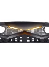 American Modified Hawke Grille With LED Eyebrow                                     - AMJPAA00126 - Image 5