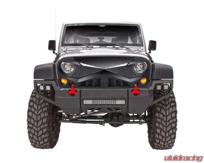 American Modified Hawke Grille With LED Eyebrow - AMJPAA00126