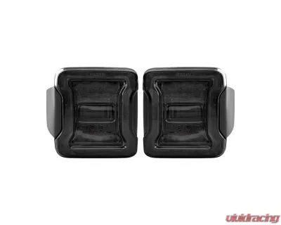 American Modified Jk To JL Conversion LED Tail Lights w/Smoked Lens Jeep Wrangler JK | JKU 2017-2018 - AMJPAC03310