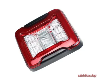 American Modified JK To JL Conversion LED Tail Lights w/Clear Lens Jeep Wrangler JK | JKU 2017-2018 - AMJPAC03311