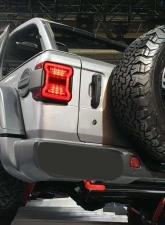 American Modified JK To JL Conversion LED Tail Lights w/Clear Lens Jeep Wrangler JK | JKU 2017-2018                                     - AMJPAC03311 - Image 6
