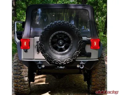 American Modified Tunnel Tail Lights w/Smoked Lens Jeep Wrangler JK | JKU 2017-2018 - AMJPAC03312